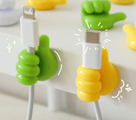 엄지 충전케이블 고정 홀더