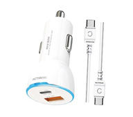 엑티몬 PD 2포트 차량용 초고속충전기 83W (CtoC케이블)