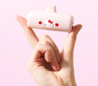 산리오 미니 일체형 도킹형 보조배터리 고속 충전 무선 보조배터리 대요량 도킹형 잔량표시 미니 일체