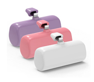 라피드 마스터 5000mAh 도킹형 스탠드 보조배터리 C타입 퍼플 R5/C