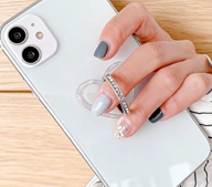 트렌디 반지형 반짝 핸드폰 거치대 스마트폰링 아이템