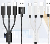 메탈 충전 케이블 블랙 멀티충전케이블 핸드폰충전기케이블 커넥터 c타입